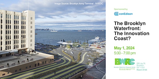 Imagem principal do evento The Brooklyn Waterfront: The Innovation Coast?