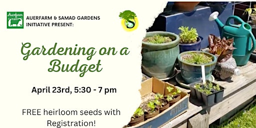 Hauptbild für Gardening on a Budget