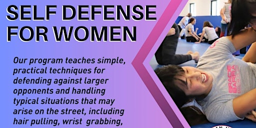 FREE 2 Hour Women's Self Defense Clinic primary image