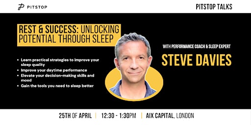 Imagem principal do evento Rest & Success: Unlocking Potential Through Sleep