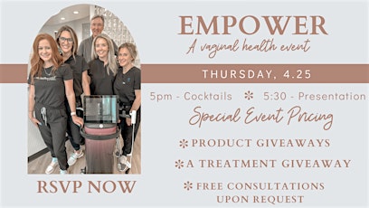 Empower: a vaginal health event