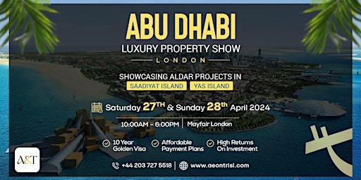 Imagem principal do evento Abu Dhabi Luxury Investment Show