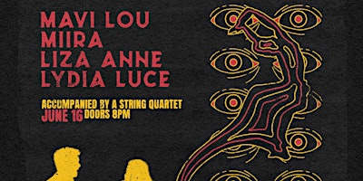 Image principale de Mavi Lou, MIIRA, Liza Anne, and Lydia Luce with Lockeland Strings