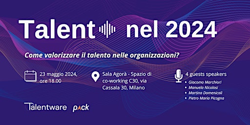 Imagem principal do evento Talento nel 2024: tra imprese, università e sport