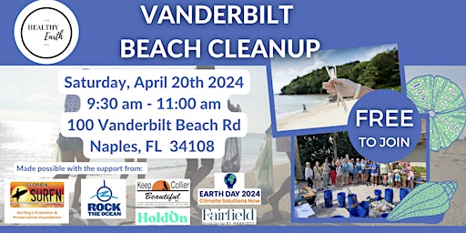 Imagem principal do evento Naples Beach Cleanup at Vanderbilt Beach