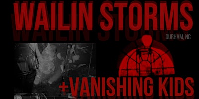 Hauptbild für Wailin Storms + Vanishing Kids + Insomniac
