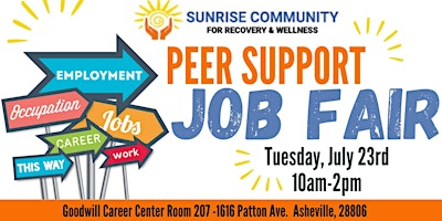 Peer Support Specialist Job Fair for Employers primary image