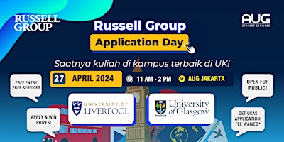 Imagem principal do evento Russell Group Universities: Application Day 2024!