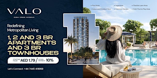 Emaar VALO - Nestled in a special district within Creek Beach! primary image