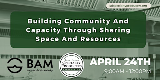 Imagem principal do evento Building Community and Capacity through Sharing Space and Resources
