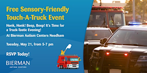 Sensory Friendly Touch-A-Truck  at Bierman Autism Centers!  primärbild