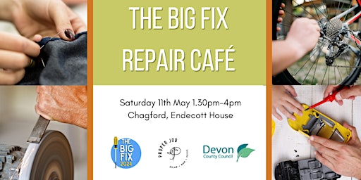 Imagem principal do evento The Big Fix Repair Cafe