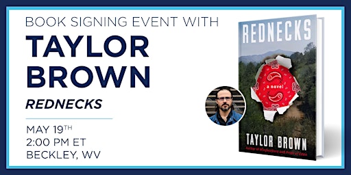 Imagem principal do evento Taylor Brown "Rednecks" Book Signing Event