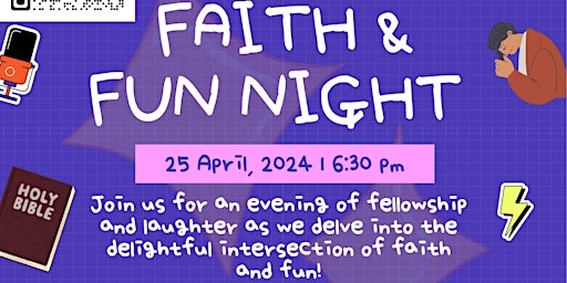 Imagem principal do evento Faith and Fun Night