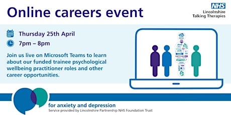 Online Careers Event - Lincolnshire Talking Therapies