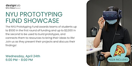 NYU Prototyping Fund Showcase | Spring 2024 primary image