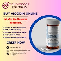 Imagem principal do evento Get Vicodin Online Complimentary Shipping