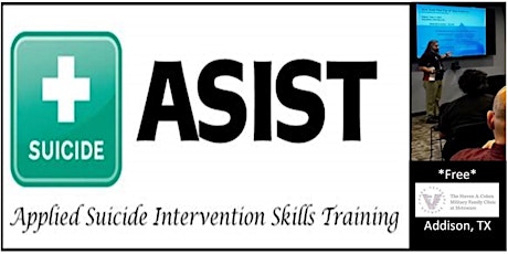 ASIST - Applied Suicide Intervention Skills Training Sept 9-10