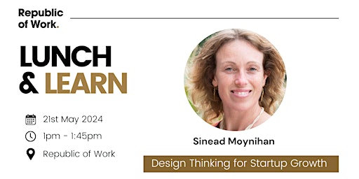 Lunch & Learn | Design Thinking for Startup Growth  primärbild