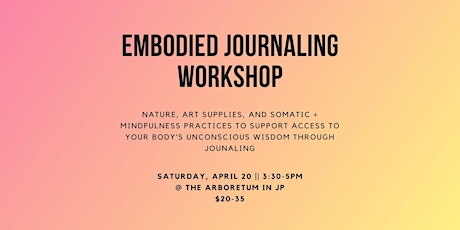 Embodied Journaling Workshop