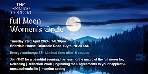Imagem principal do evento The Healing Cocoon Full Moon Circle