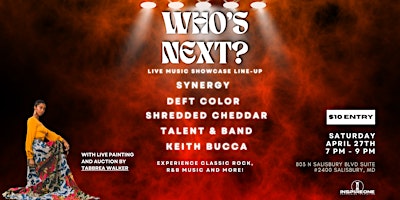 Image principale de Who's Next? Live Music Showcase
