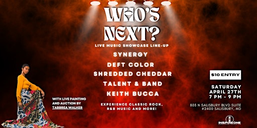 Imagem principal do evento Who's Next? Live Music Showcase