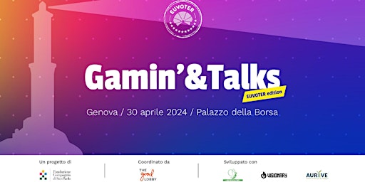 Imagem principal do evento Gamin'&Talks: EuVoter edition