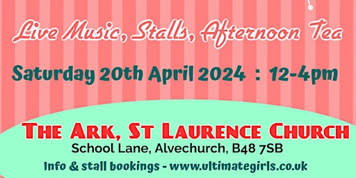 Primaire afbeelding van Lily & Lolly's Vintage, Craft & Gift Fair at The Ark in Alvechurch