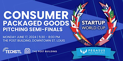 Primaire afbeelding van STL Startup World Cup: Consumer Packaged Goods Semi-Final Competition