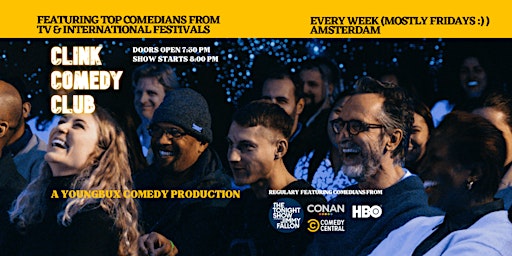 Clink Comedy ALL STARS - Standup Comedy in English  primärbild