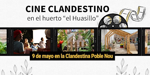 Imagem principal do evento Cine Clandestino en la Clandestina del Poblenou