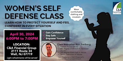 Hauptbild für Women's Self Defense Seminar