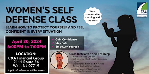Imagem principal de Women's Self Defense Seminar