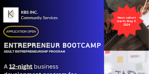 Immagine principale di KBS Inc. Entrepreneurship Bootcamp 