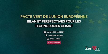 Green Deal et ClimaTech