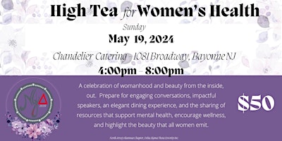 High Tea for Women's Health  primärbild