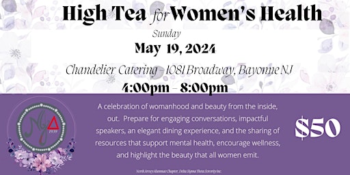 High Tea for Women's Health primary image