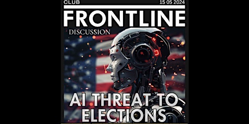 Imagen principal de Panel discussion: AI the threat to elections