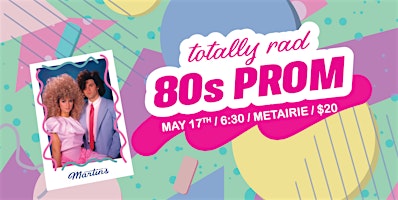 80's Prom Night - Metairie  primärbild