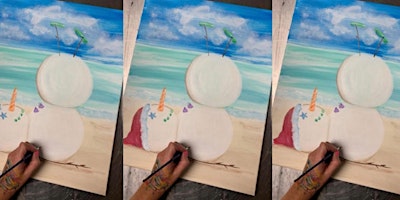 Primaire afbeelding van Beach Snowman: Glen Burnie, Bonefish with Artist Katie Detrich!