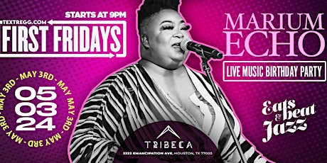 FIRST FRIDAYS LIVE MUSIC SERIES - w/ MARIUM ECHO BIRTHDAY - R&B vs NEO SOUL