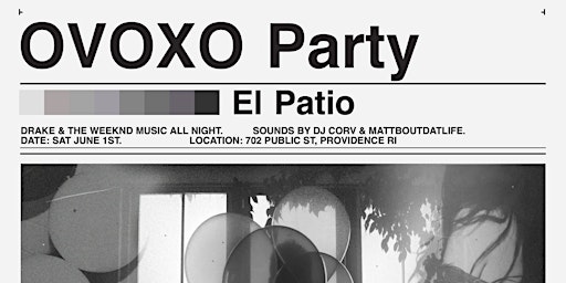 Primaire afbeelding van The OVOXO Party: Drake and The Weeknd Music Night