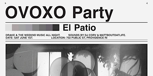 The OVOXO Party: Drake and The Weeknd Music Night primary image