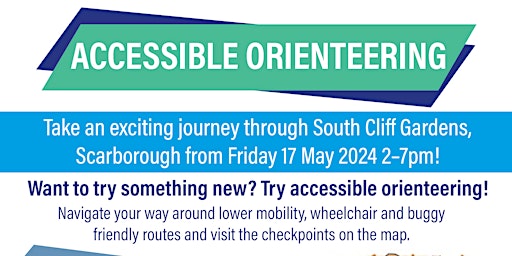 Accessible Orienteering – Trail Launch In South Cliff Gardens primary image