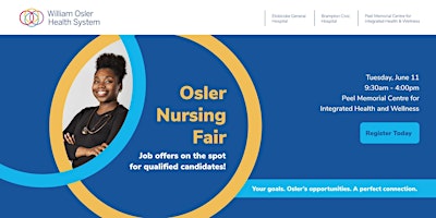 Registered Nurses Hiring Fair (William Osler Health System) primary image