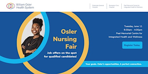 Imagem principal do evento Registered Nurses Hiring Fair (William Osler Health System)