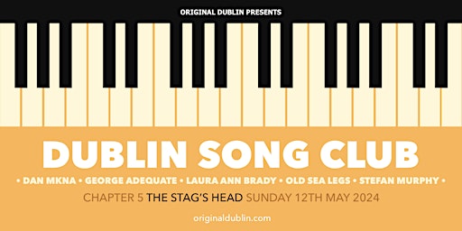 Imagem principal do evento Dublin Song Club: Chapter 5