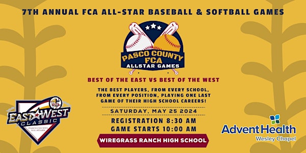 Pasco County All-Star Baseball/Softball Game