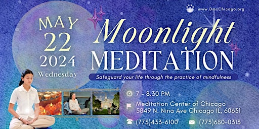 Imagem principal do evento May Moonlight Meditation.